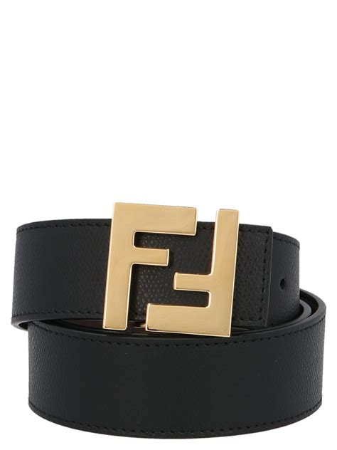 gold buckle fendi belt|fendi leather belts.